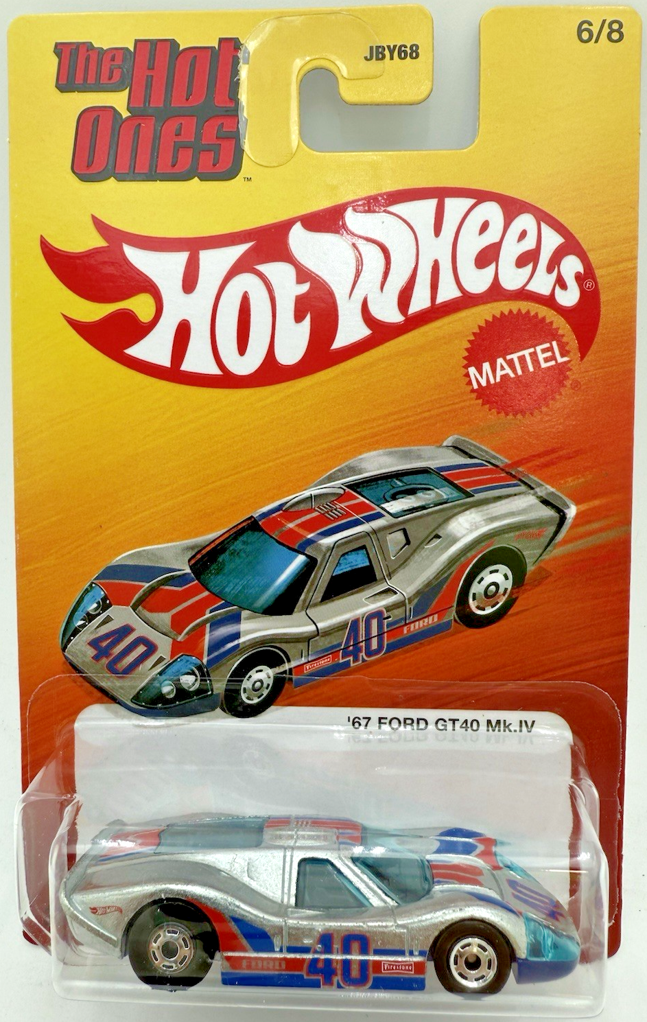 Hot Wheels 67 Ford GT40 Mk.IV