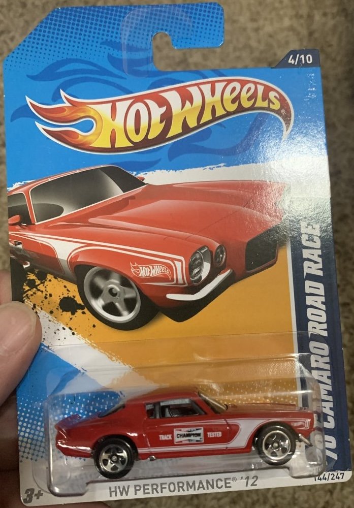 Hot Wheels 70 Camaro Road Race