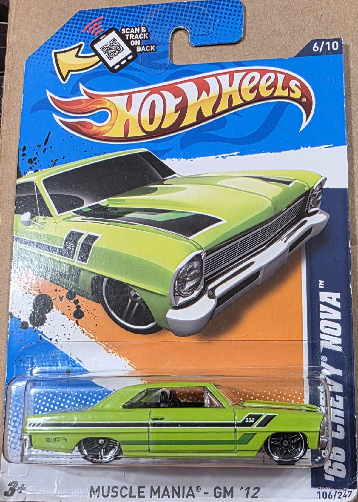 Hot Wheels 66 Chevy Nova