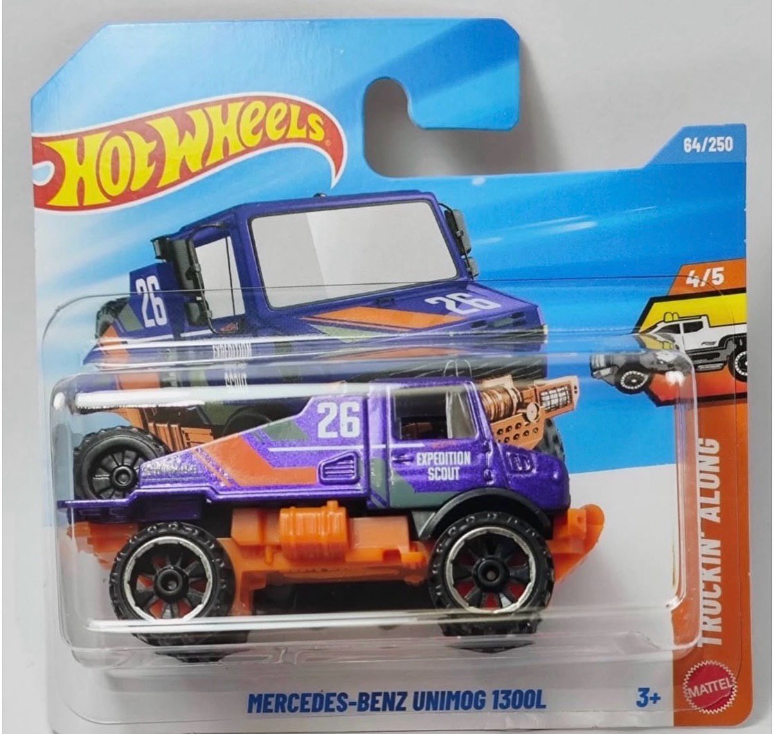 Hot Wheels Mercedes-Benz Unimog 1300L