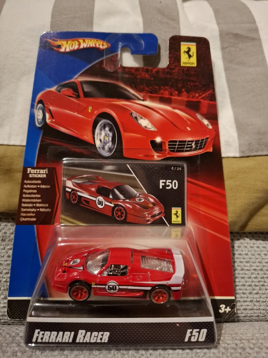 Hot Wheels Ferrari F50