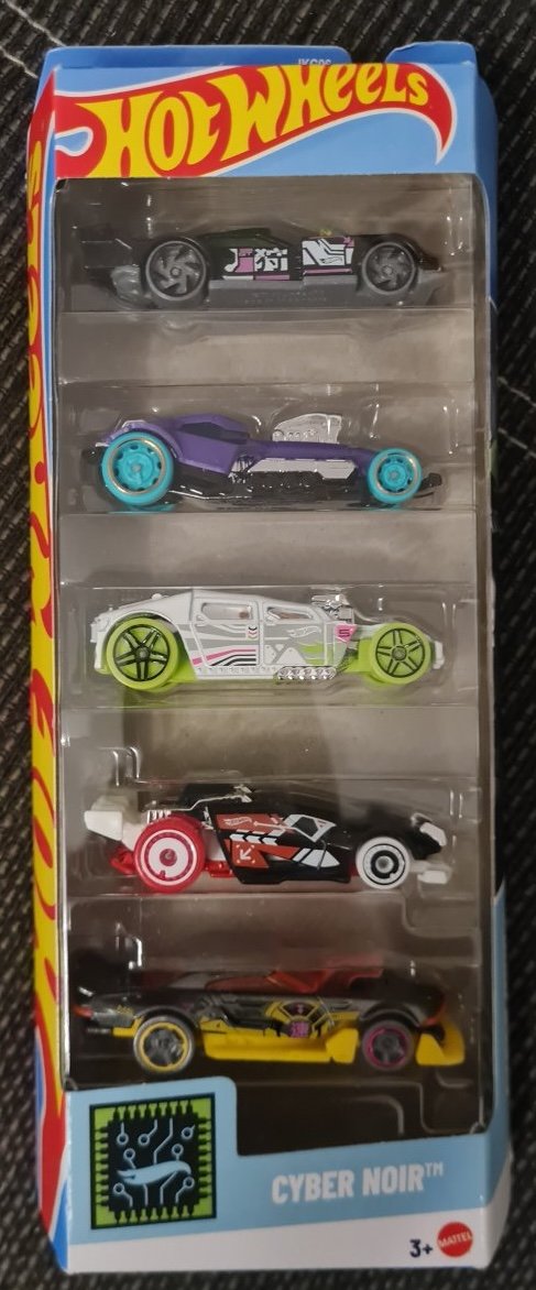 Hot Wheels Cyber Noir 5-Pack