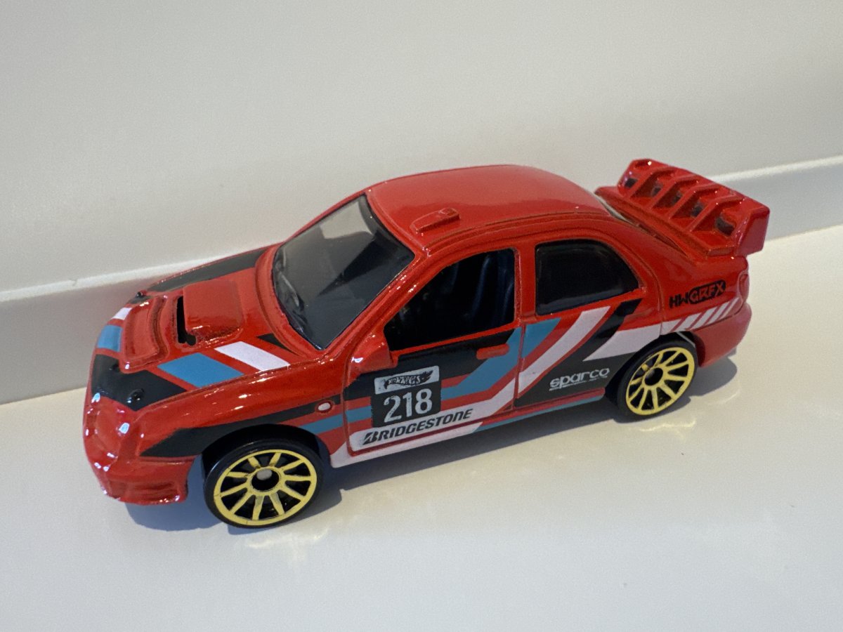 Hot Wheels Subaru Impreza