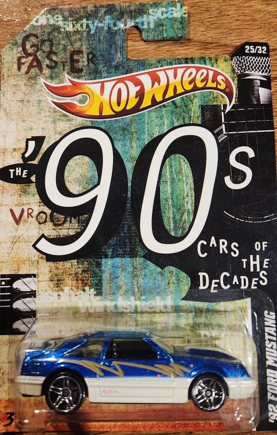 Hot Wheels 92 Ford Mustang