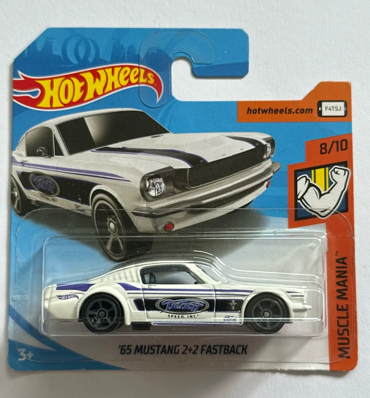 2020 65 Mustang 2+2 Fastback White: Short: Image 2