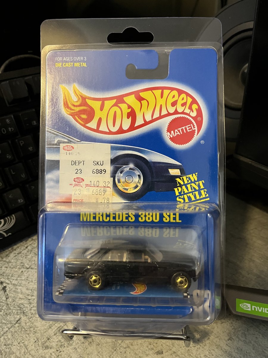 Hot Wheels Mercedes 380 SEL