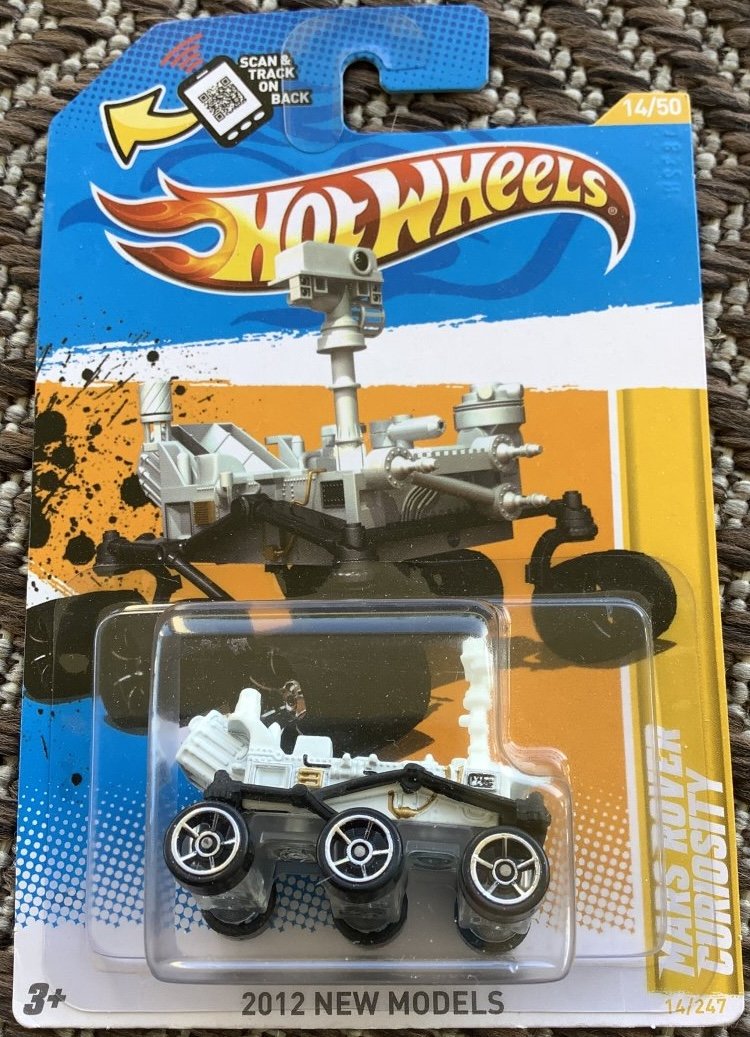Hot Wheels Mars Rover Curiosity