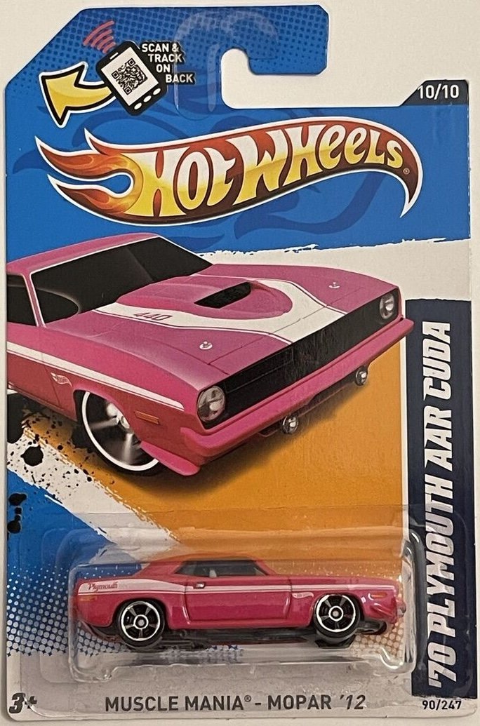 Hot Wheels 70 Plymouth AAR CUDA