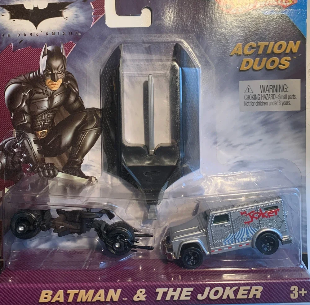 Hot Wheels Batpod and Armored Truck
