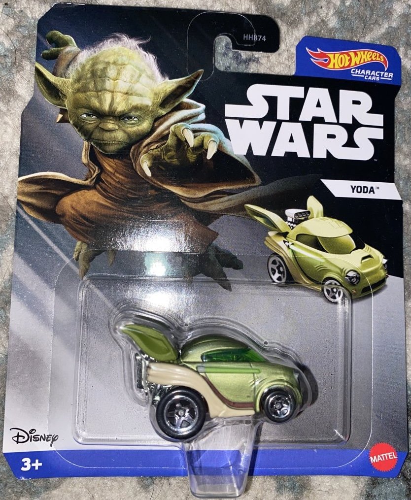 Hot Wheels Yoda