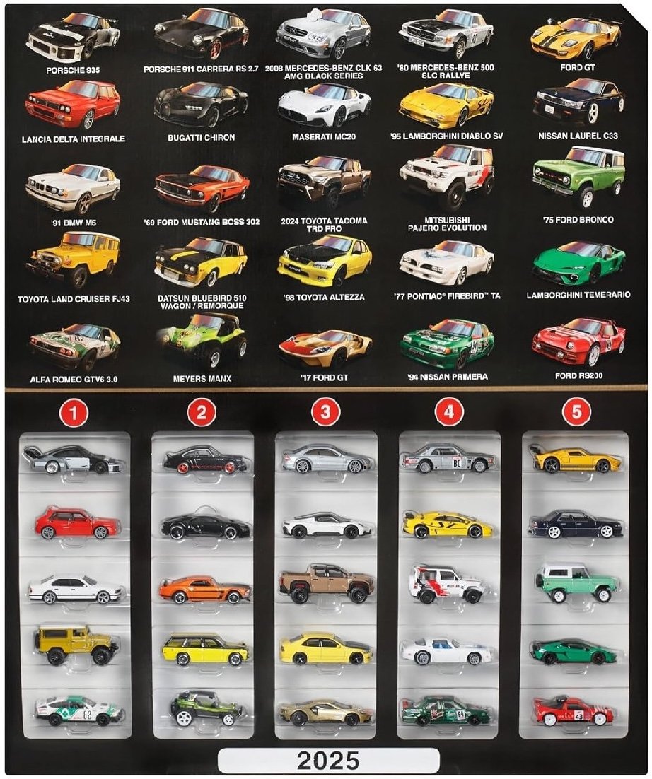 Hot Wheels Boulevard 25-Pack