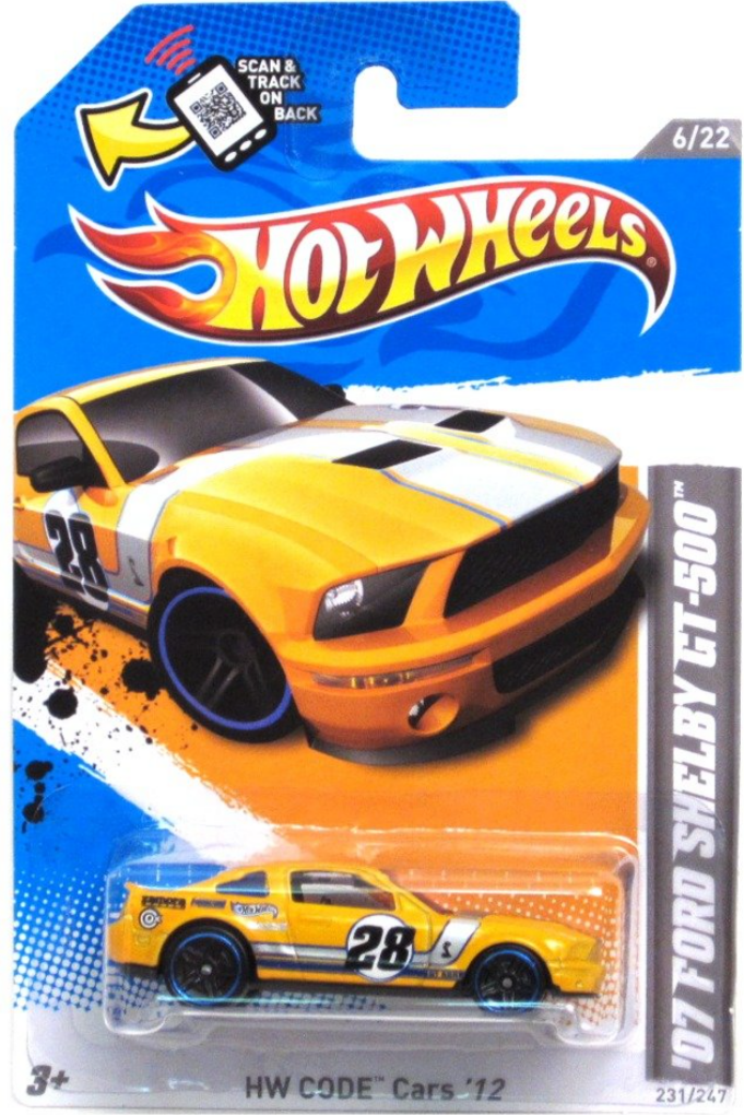 Hot Wheels 07 Ford Shelby GT-500