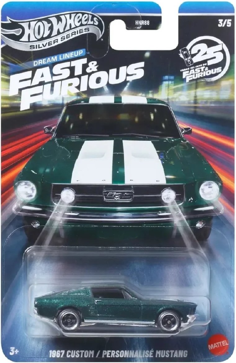 Hot Wheels 1967 Custom Mustang