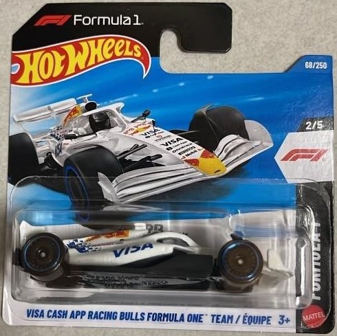 Hot Wheels Visa Cash App Racing Bulls Formula One Team