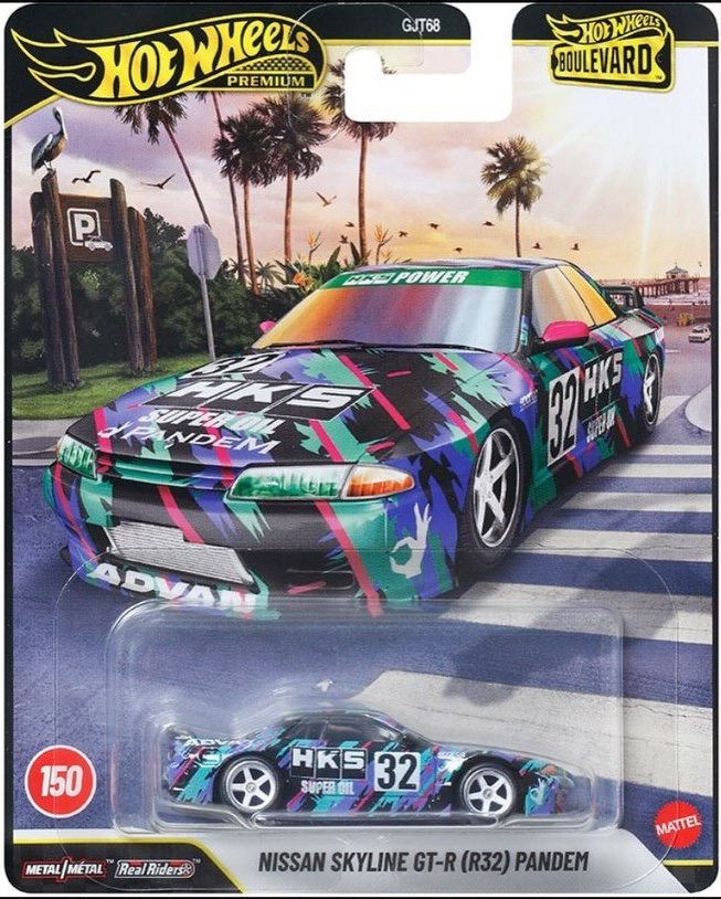 Hot Wheels Nissan Skyline GT-R (R32) Pandem