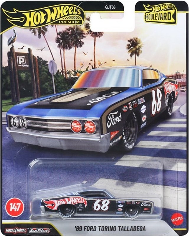 Hot Wheels 69 Ford Torino Talladega