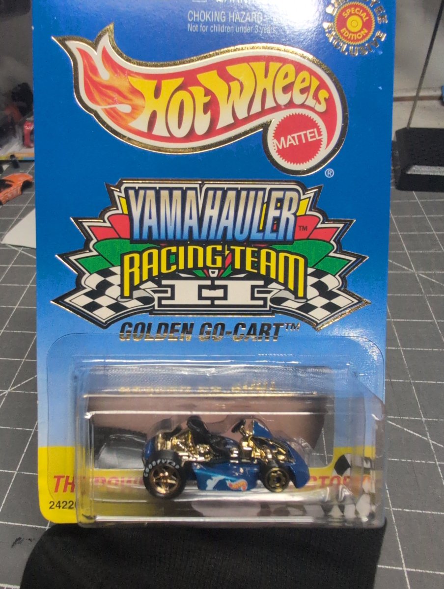Hot Wheels Golden Go-Kart