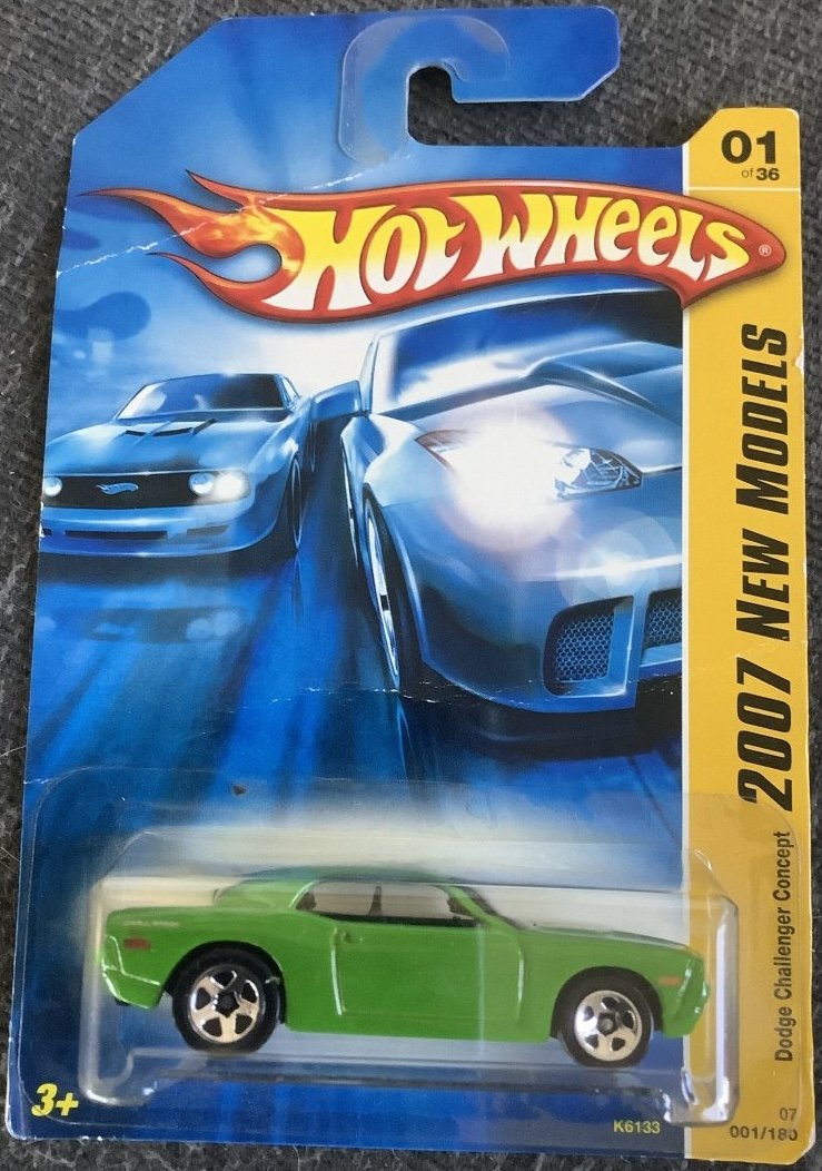 Hot Wheels Dodge Challenger Concept