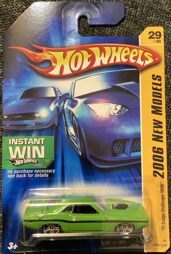 Hot Wheels 70 Dodge Challenger HEMI