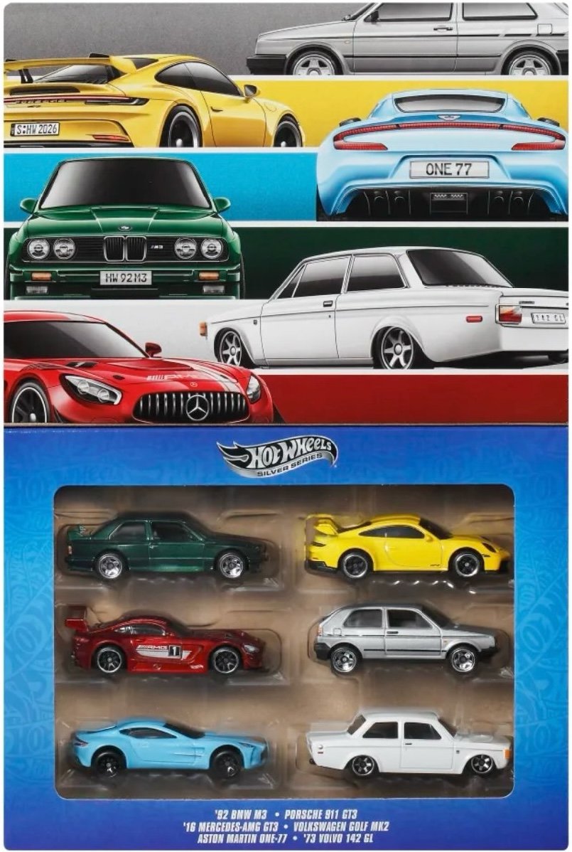 Hot Wheels Euro Style 6-Pack
