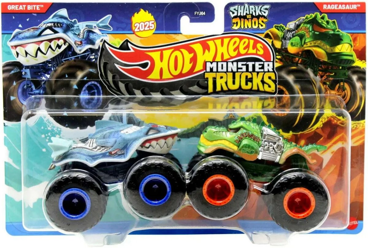 Hot Wheels Great Bite vs. Rageasaur
