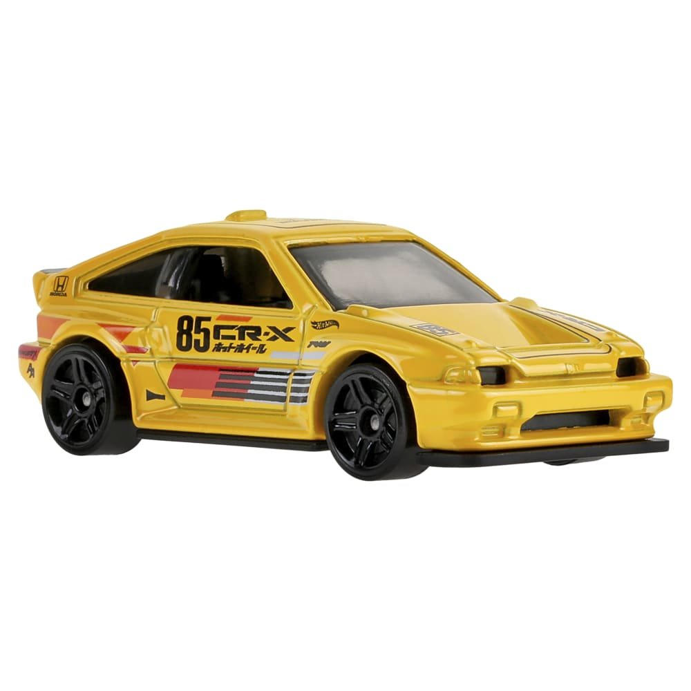 2026 1985 Honda CR-X Yellow: Image 7