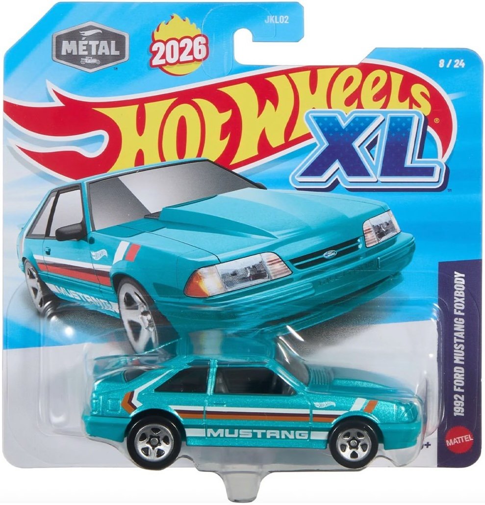 Hot Wheels 1992 Ford Mustang Foxbody