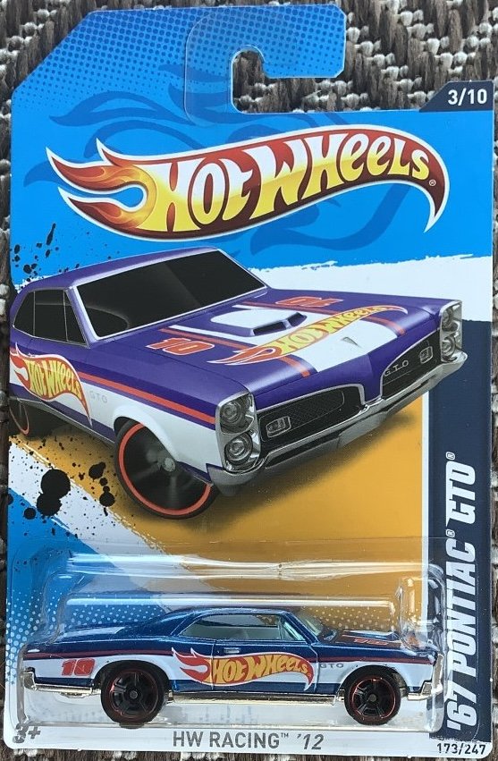Hot Wheels 67 Pontiac GTO