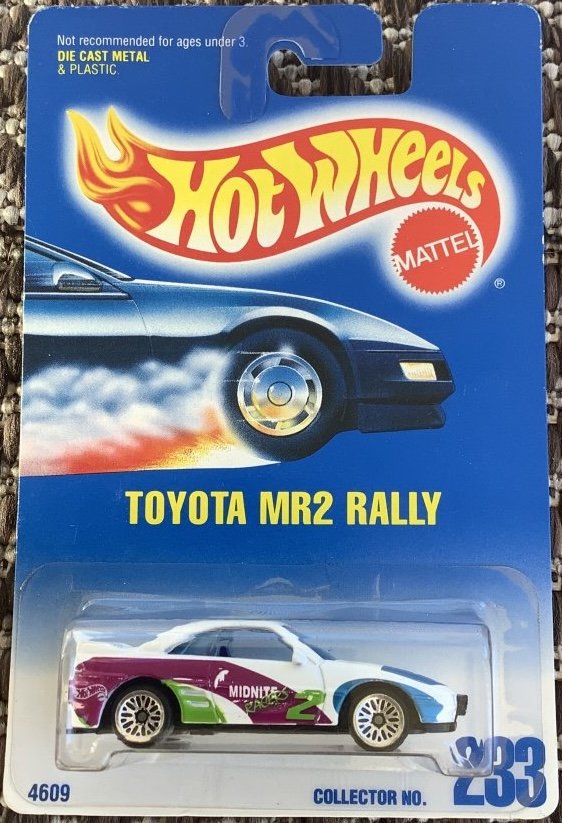 Hot Wheels Toyota MR2 Rally
