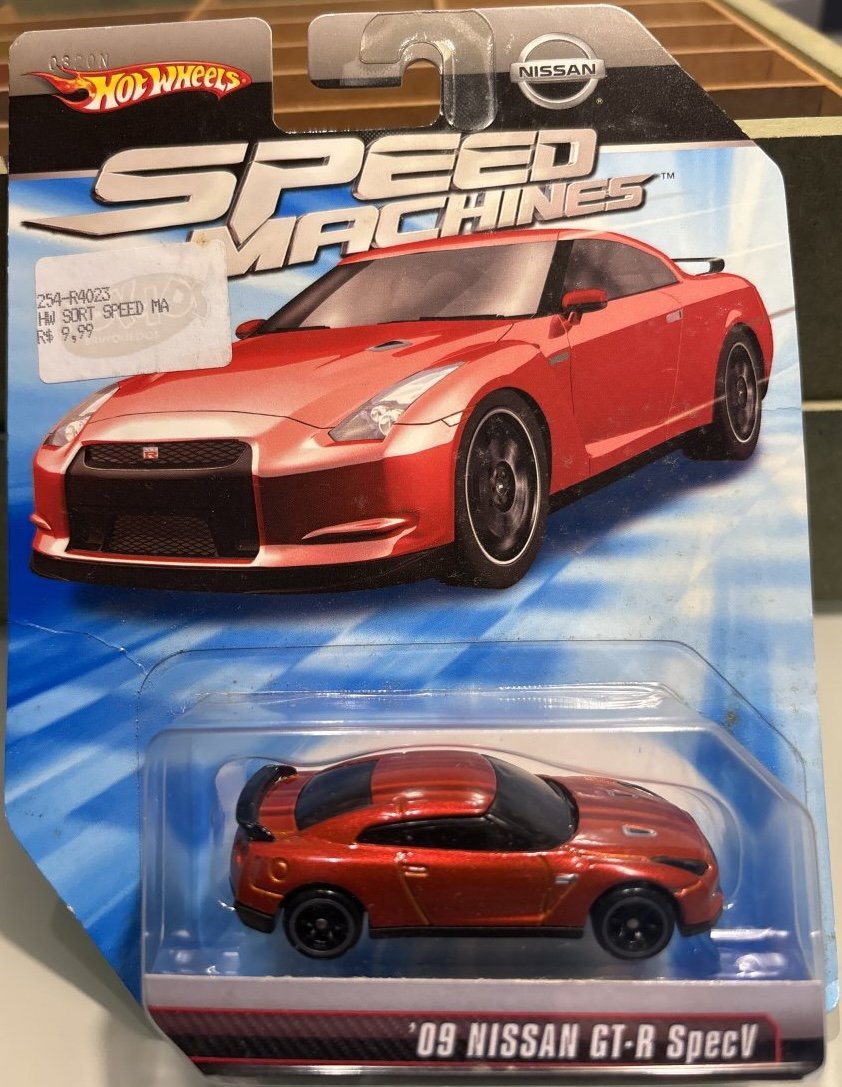 Hot Wheels 09 Nissan GT-R SpecV