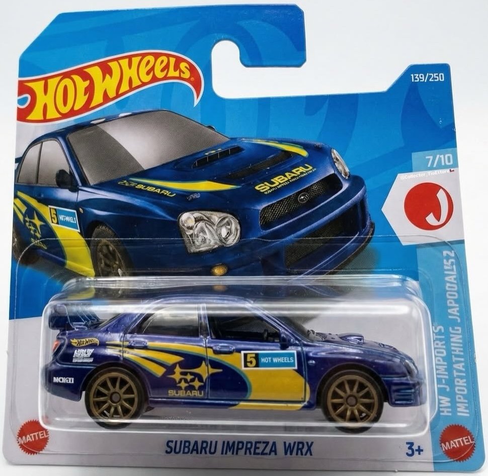 Hot Wheels Subaru Impreza WRX