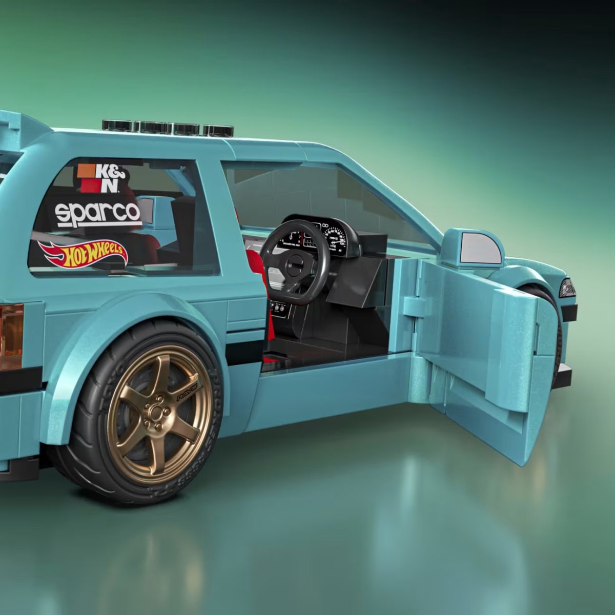 2026 Custom '90 Honda Civic EF Teal: Image 5