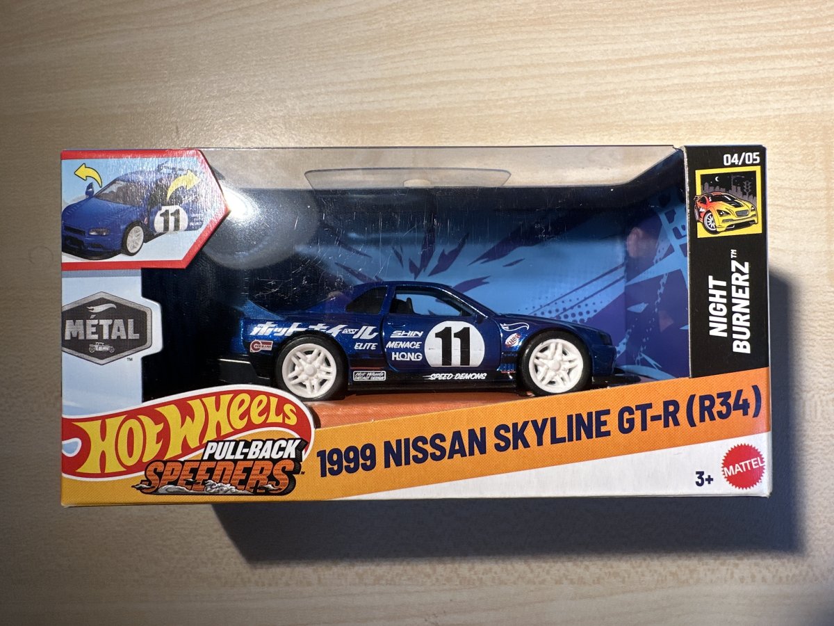 Hot Wheels 1999 Nissan Skyline GT-R R34