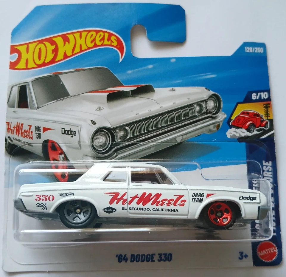 2026 64 Dodge 330 White: Short: Image 3