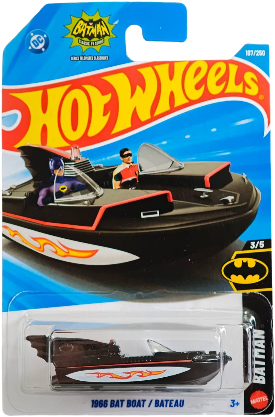 Hot Wheels 1966 Bat Boat/Bateu