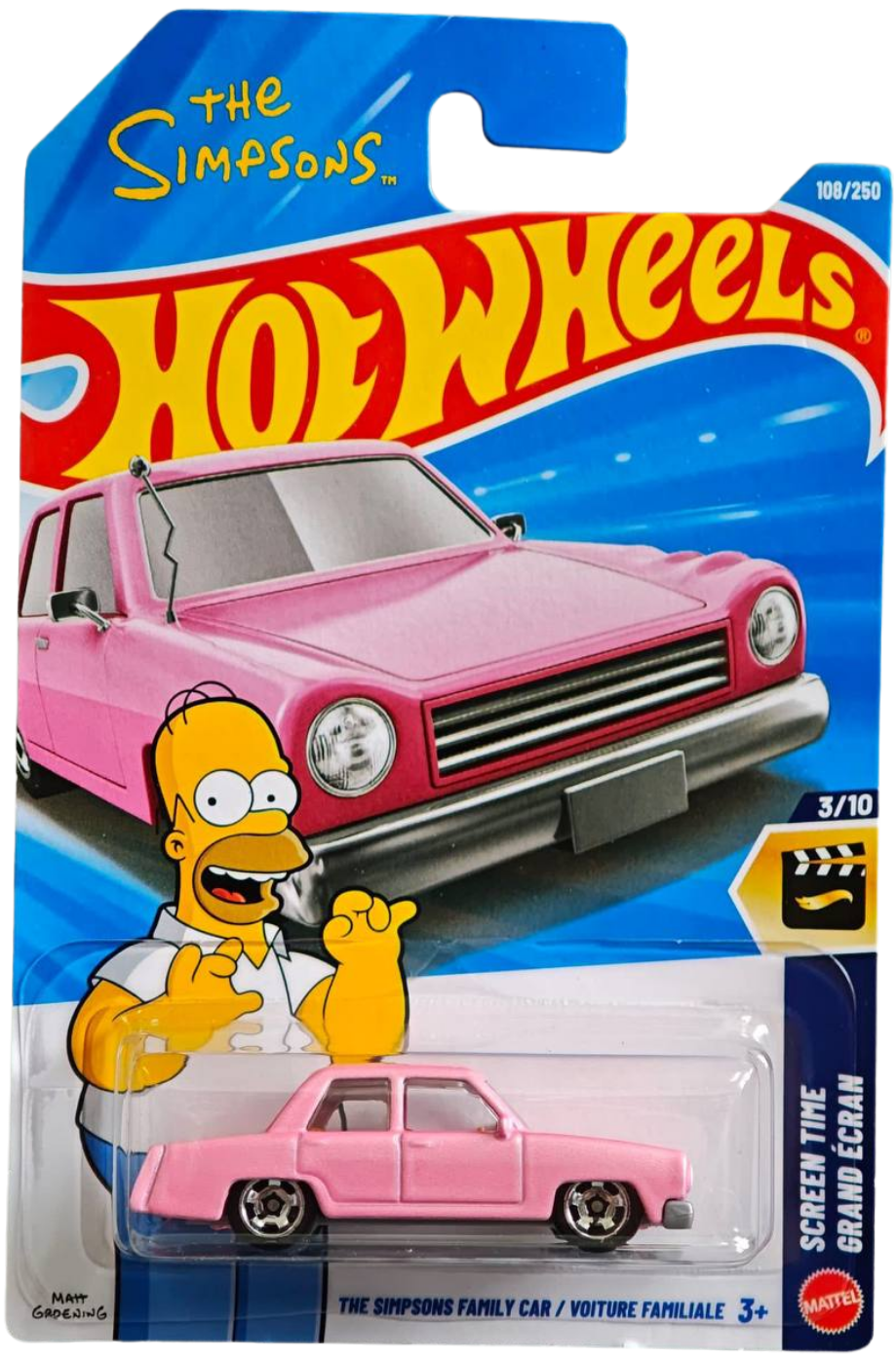 Hot Wheels The Simpsons Family Car