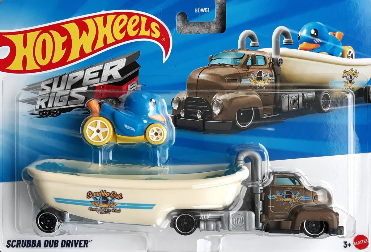 Hot Wheels Scrubba Dub Driver