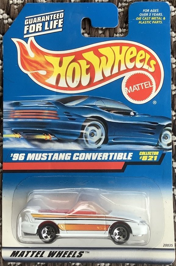 Hot Wheels 96 Mustang Convertible