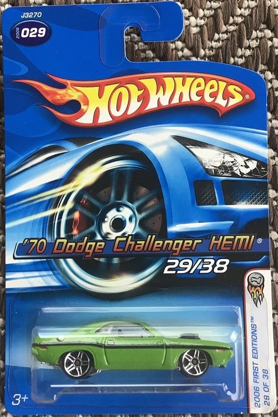Hot Wheels 70 Dodge Challenger HEMI