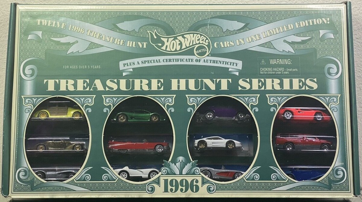 Hot Wheels JC Penny Treasure Hunt Set