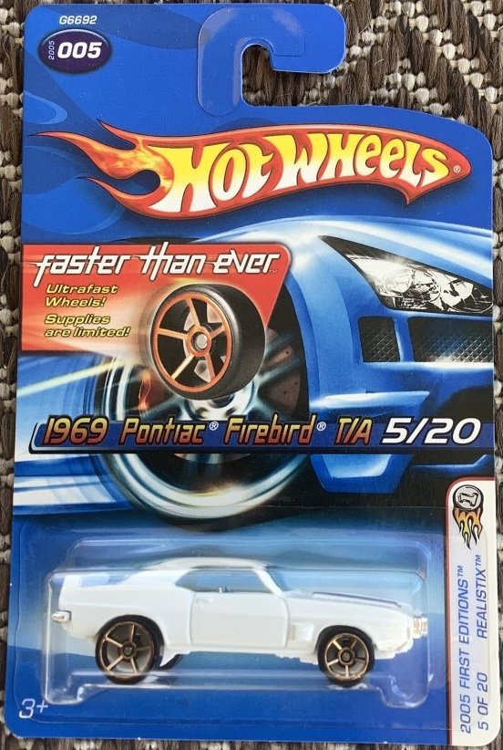 Hot Wheels 1969 Pontiac Firebird T/A