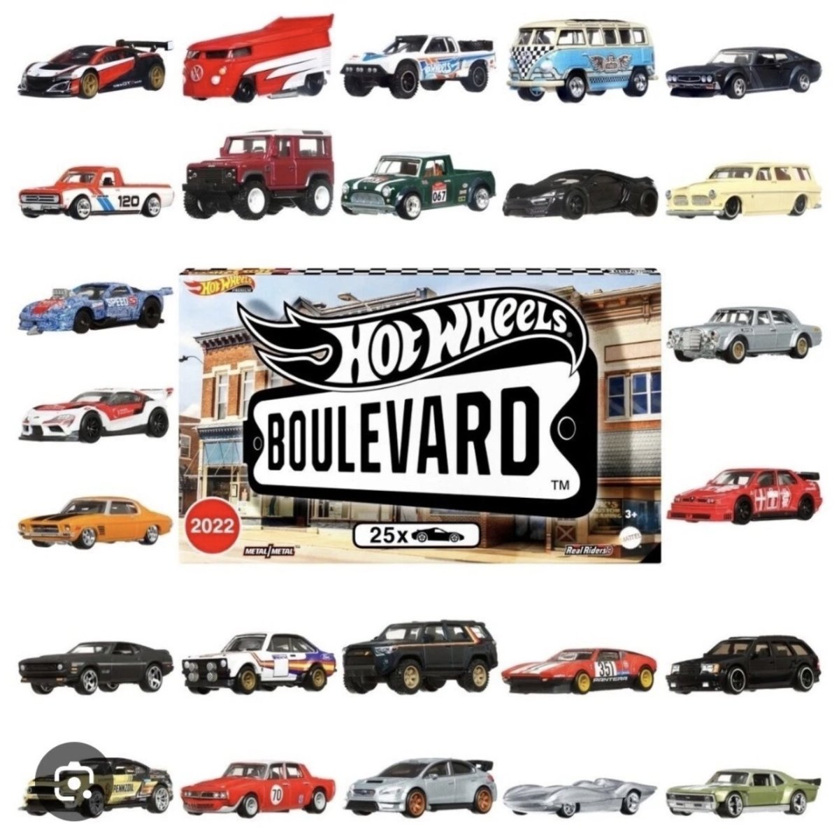 Hot Wheels Boulevard Factory Sealed Set 25-Pack