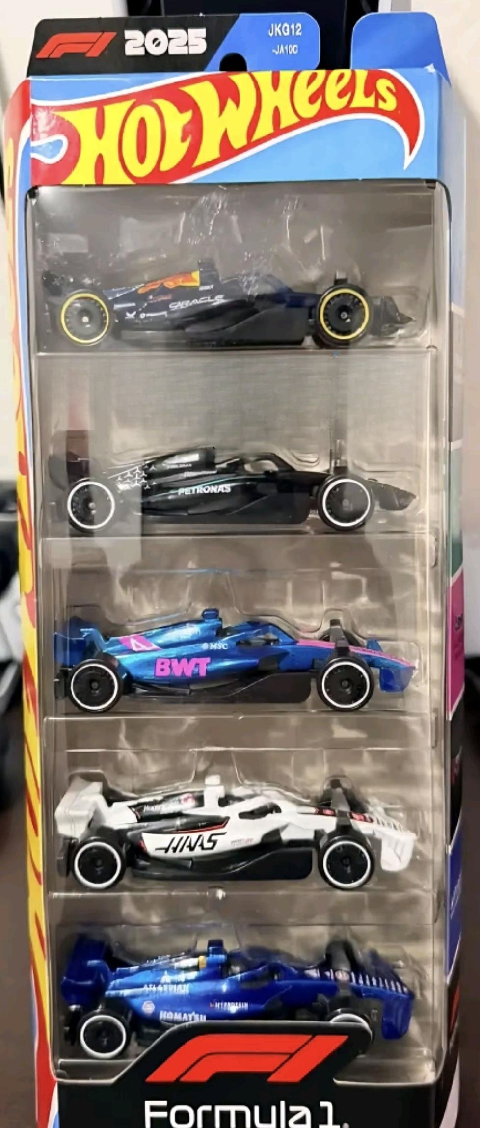 Hot Wheels Formula 1 2025 5-Pack