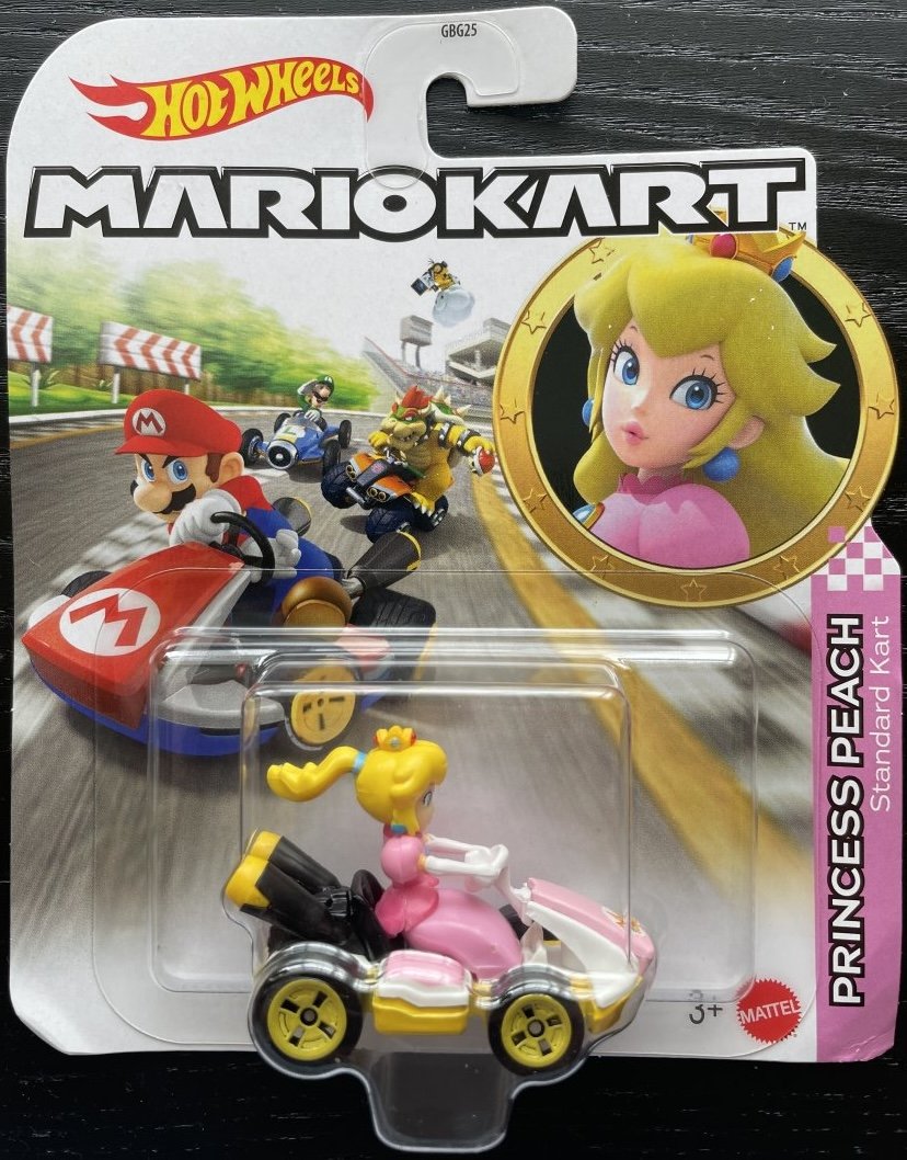 Hot Wheels Princess Peach Standard Kart