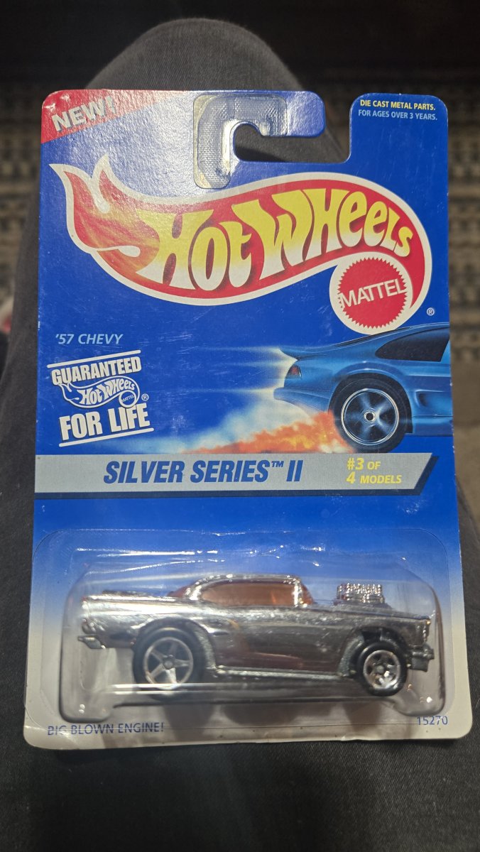 1996 57 Chevy (Big Blown Engine) Silver: Long (US): Image 2