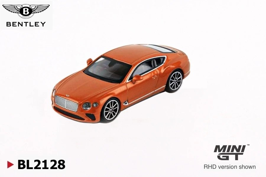 Hot Wheels Bentley Continental GT
Orange Flame (#116)