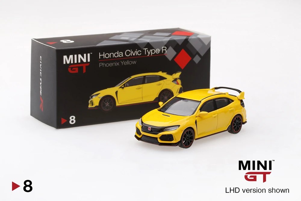Hot Wheels Honda Civic Type R (FK8) Phoenix Yellow