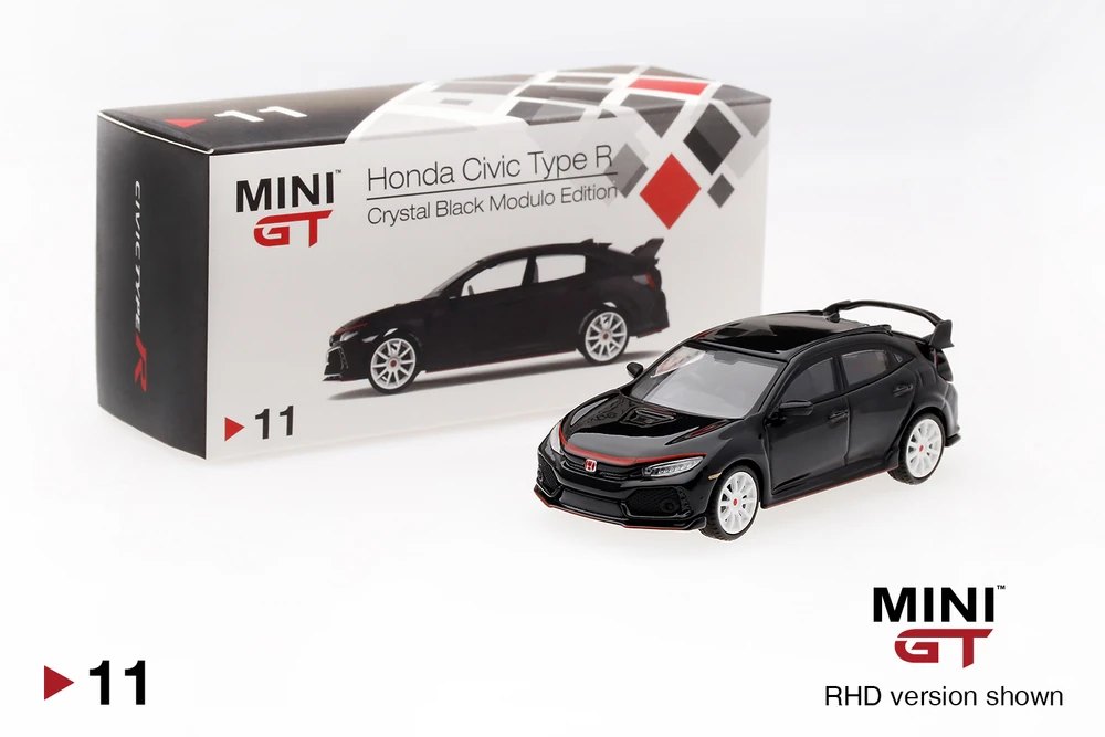 Hot Wheels Honda Civic Type R (FK8) Crystal Black Modulo Edition