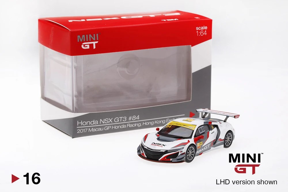 Hot Wheels Honda NSX GT3 #84 2017 Macau GP Honda Racing