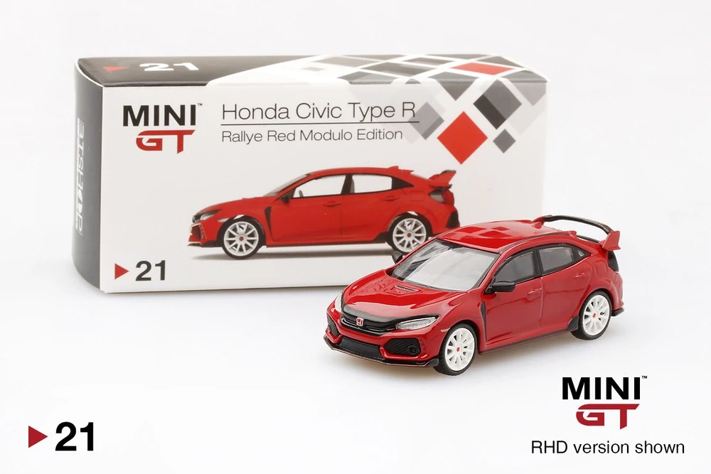 Hot Wheels Honda  Civic Type R (FK8) Rallye Red Modulo Edition